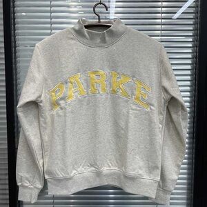 Parke Women's Gray and Yellow Sweatshirt